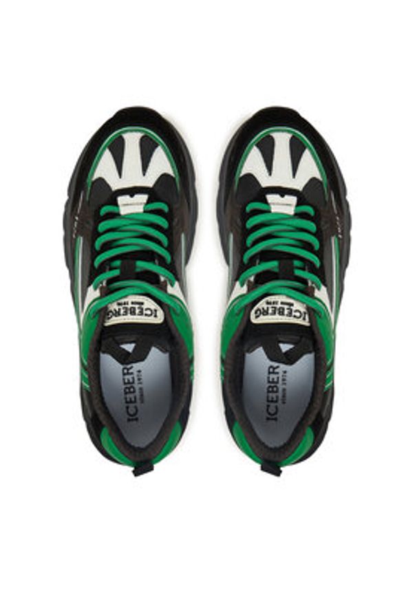 Iceberg Sneakersy IU1706 Beżowy. Kolor: beżowy. Materiał: materiał