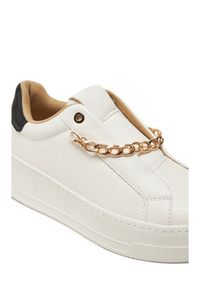 DeeZee Sneakersy AM25231-B Biały. Kolor: biały. Materiał: skóra