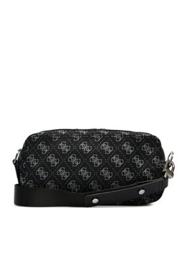 Guess Saszetka HMBENP P6250 Czarny. Kolor: czarny. Materiał: materiał