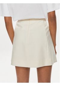 MVP Wardrobe Spódnica trapezowa MVPE4GO040.0TE0138 Beżowy Classic Fit. Kolor: beżowy. Materiał: wiskoza