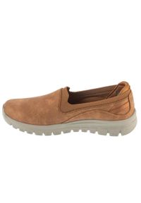skechers - Buty sportowe Sneakersy damskie, Graceful - Leaning In. Kolor: beżowy. Sport: turystyka piesza