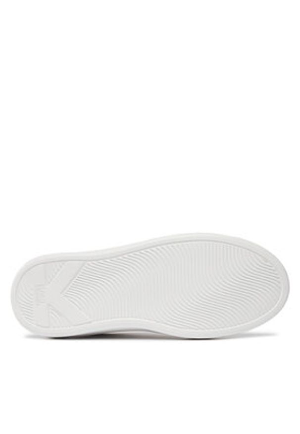 Karl Lagerfeld - KARL LAGERFELD Sneakersy KL62530N Biały. Kolor: biały. Materiał: skóra