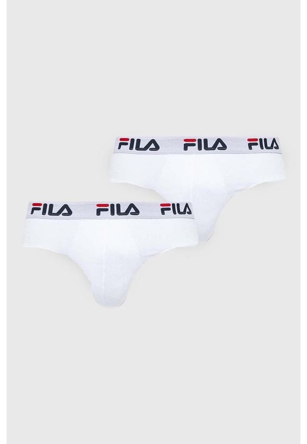 Fila slipy 2-pack męskie kolor biały. Kolor: biały