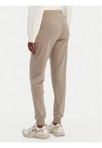 EA7 Emporio Armani Spodnie dresowe 7W000461 AF13135 U6167 Beżowy Regular Fit. Kolor: beżowy. Materiał: bawełna #4