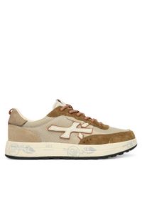 Premiata Sneakersy Nous Var 7724 Beżowy. Kolor: beżowy. Materiał: zamsz, skóra #1