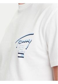 Tommy Jeans T-Shirt Signature City DM0DM21934 Biały Regular Fit. Kolor: biały. Materiał: bawełna #4