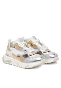 Karl Lagerfeld - KARL LAGERFELD Sneakersy KL62425A Srebrny. Kolor: srebrny. Materiał: skóra