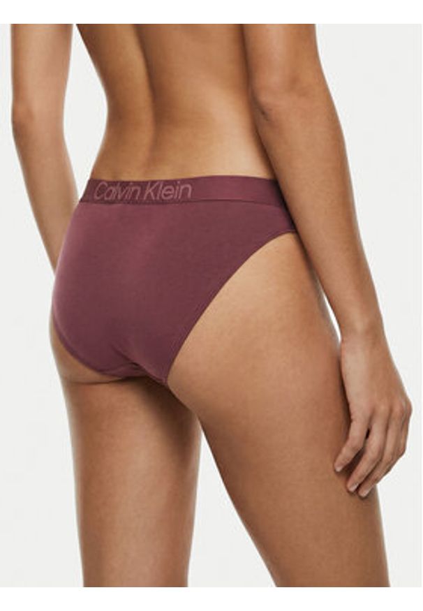 Calvin Klein Underwear Figi klasyczne LV00QD5291 Bordowy. Kolor: czerwony. Materiał: bawełna