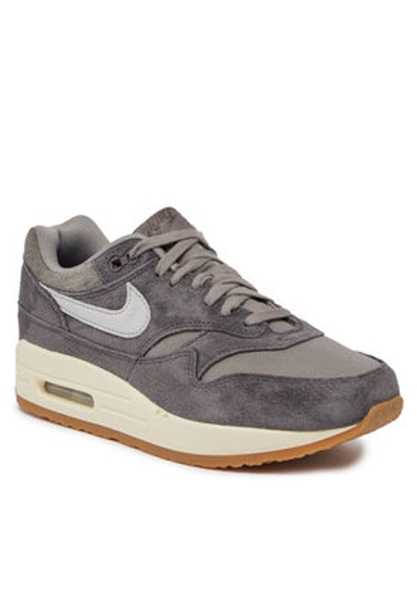 Nike Sneakersy Air Max 1 Prm FD5088 001 Szary. Kolor: szary. Materiał: skóra, zamsz. Model: Nike Air Max