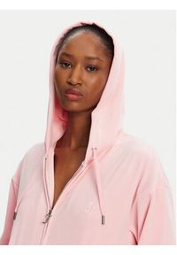 Juicy Couture Bluza Halan JCWAS24342 Różowy Oversize. Kolor: różowy. Materiał: syntetyk #2