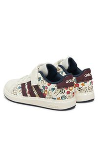 Adidas - adidas Sneakersy Grand Court 2.0 JR5151 Biały. Kolor: biały. Materiał: skóra