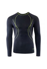 Hi-tec - Koszulka termoaktywna Hi-Tec Ikar Top, męska, Rozmiar M. Materiał: dzianina, elastan, materiał, poliester, skóra, nylon. Sport: wspinaczka, narciarstwo #1