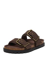 DeeZee Klapki CEO-HSCB25230318-2 Brązowy. Kolor: brązowy. Materiał: materiał #4