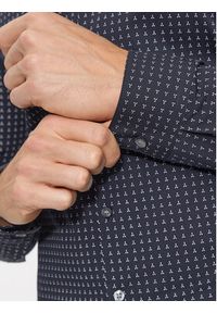 Calvin Klein Koszula K10K113163 Granatowy Slim Fit. Kolor: niebieski. Materiał: bawełna #2