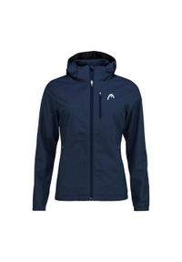 Kurtka trekkingowa damska Head 814992DB. Typ kołnierza: kaptur. Kolor: niebieski. Materiał: syntetyk