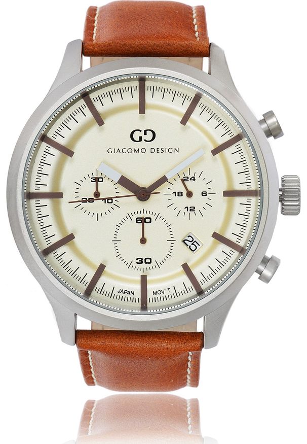 Zegarek Giacomo Design Elegancki męski D01005. Styl: elegancki