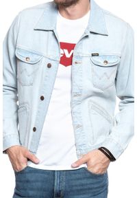 Wrangler - KURTKA JEANSOWA WRANGLER 124MJ BLUE RHAPSODY W4MJUG13I. Materiał: jeans #10