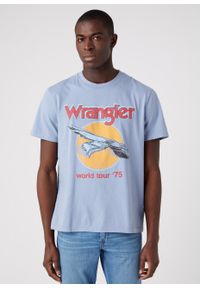 Wrangler - WRANGLER EAGLE TEE MĘSKA KOSZULKA T-SHIRT LOGO STONE WASH W70REEX4Q #1