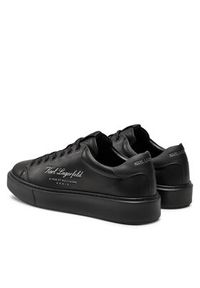 Karl Lagerfeld - KARL LAGERFELD Sneakersy KL52223 Czarny. Kolor: czarny. Materiał: skóra #5