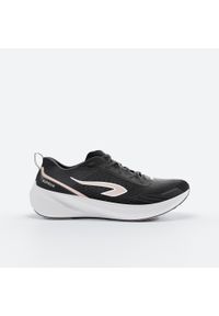 KIPRUN - Buty do biegania damskie Kiprun Cushion 500. Kolor: czarny, szary, różowy, wielokolorowy. Szerokość cholewki: normalna. Sport: bieganie