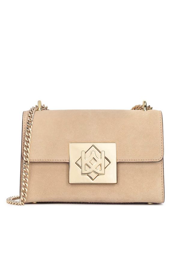 Torebka Kazar Viena 56308-05-73 Beżowy. Kolor: beżowy. Materiał: skórzane