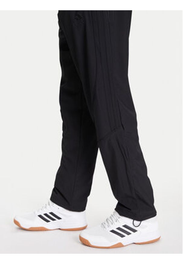 Adidas - adidas Spodnie dresowe Teamgeist adicolor KA0596 Czarny Loose Fit. Kolor: czarny. Materiał: syntetyk