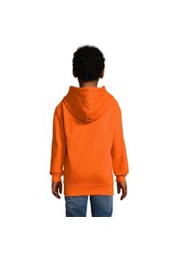 SOL'S - Bluza Z Kapturem Dla Dzieci. Typ kołnierza: kaptur. Kolor: żółty, pomarańczowy, wielokolorowy