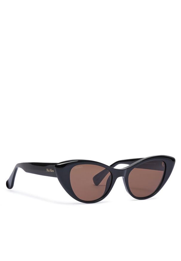 Max Mara Okulary przeciwsłoneczne MM0039 Czarny. Kolor: czarny