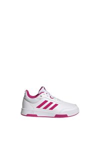 Adidas - Tensaur Sport Training Lace Shoes. Kolor: wielokolorowy, czarny, różowy, biały. Materiał: materiał