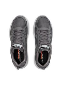 skechers - Skechers Sneakersy Fallford 58363/CCBK Szary. Kolor: szary. Materiał: materiał #6