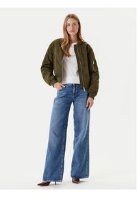 Guess Kurtka bomber W5YL08 WHDK2 Khaki Regular Fit. Kolor: brązowy. Materiał: syntetyk