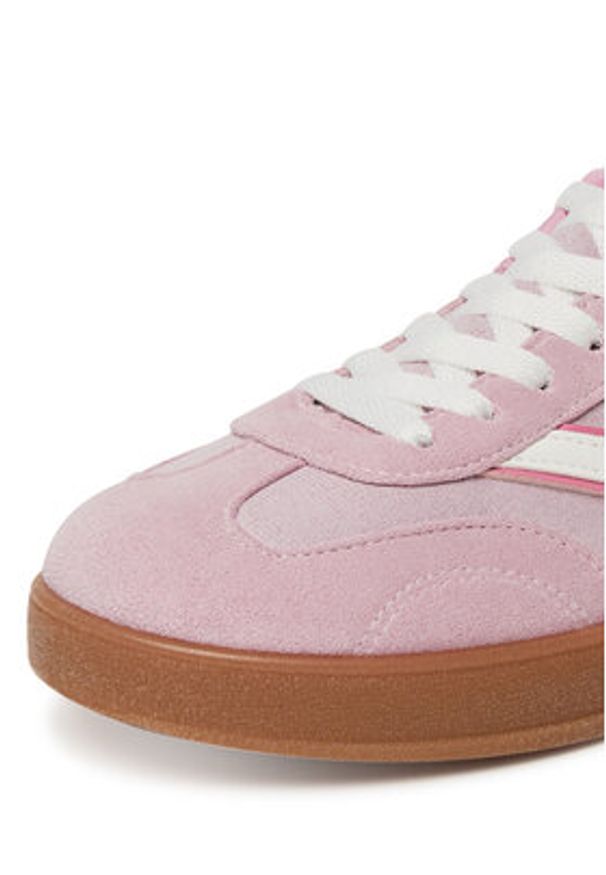 DeeZee Sneakersy AM25218 Różowy. Kolor: różowy. Materiał: materiał