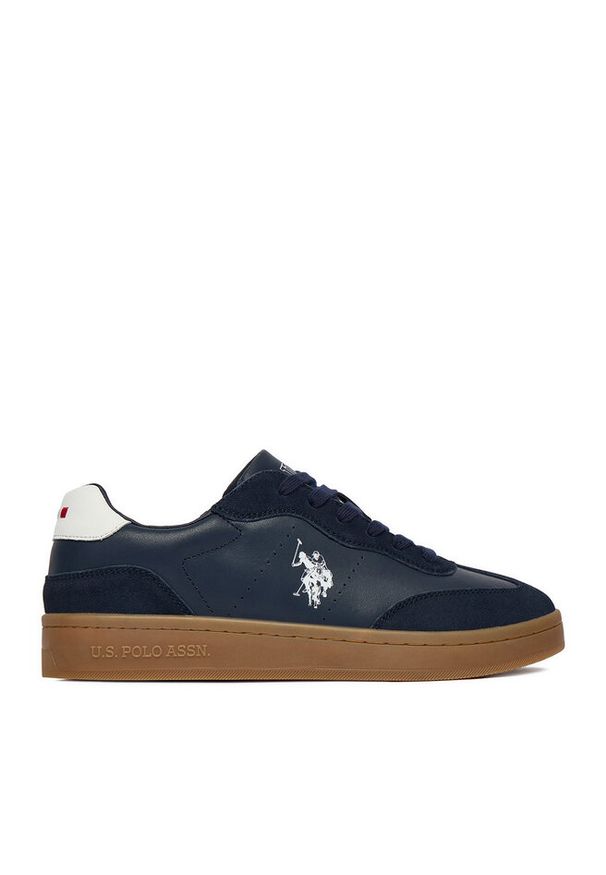 Sneakersy U.S. Polo Assn.. Kolor: niebieski