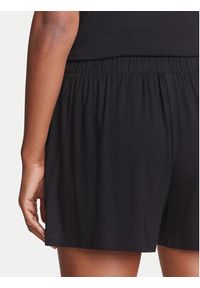 Emporio Armani Szorty sportowe EW000781 AF12192 UC001 Czarny Regular Fit. Kolor: czarny. Materiał: wiskoza #5