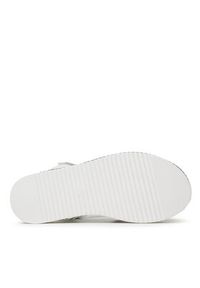 TOMMY HILFIGER - Tommy Hilfiger Sandały Platform Velcro Sandal T3A2-32762-0371 S Biały. Kolor: biały. Materiał: skóra #3