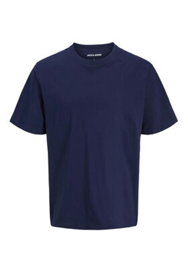 Jack & Jones Piżama Florence 12282813 Niebieski Regular Fit. Kolor: niebieski. Materiał: bawełna