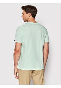 Alpha Industries T-Shirt Basic 100501 Zielony Regular Fit. Kolor: zielony. Materiał: bawełna #4