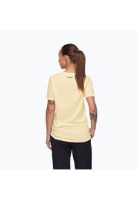 Koszulka damska Mammut Core Classic. Kolor: żółty. Sport: turystyka piesza #1