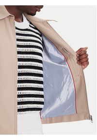 TOMMY HILFIGER - Tommy Hilfiger Kurtka przejściowa F1 Movie Mechanics MW0MW41370 Beżowy Regular Fit. Kolor: beżowy. Materiał: bawełna #6