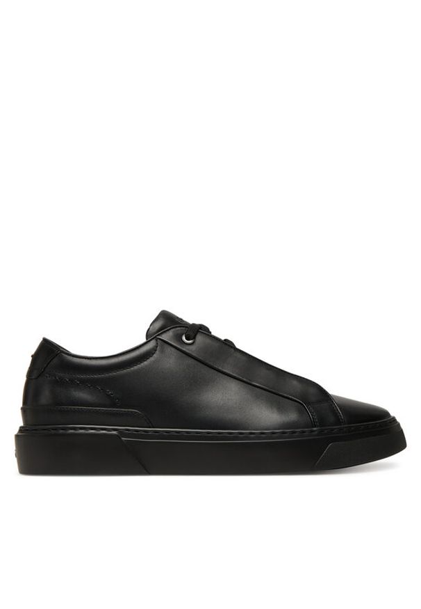 BOSS Sneakersy Gary 50546855 Czarny. Kolor: czarny. Materiał: skóra