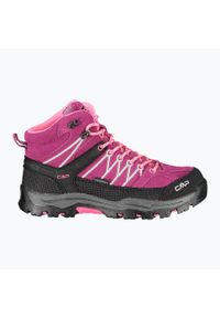 Buty trekkingowe dziecięce CMP Rigel Mid. Kolor: różowy. Sport: turystyka piesza