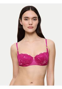 Triumph Biustonosz balkonetka Crazy Stupid Love 10222359 Różowy. Kolor: różowy. Materiał: syntetyk #1