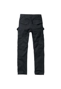 Spodnie bushcraft męskie Brandit Slim Fit Adven Czarne. Kolor: czarny. Sport: outdoor