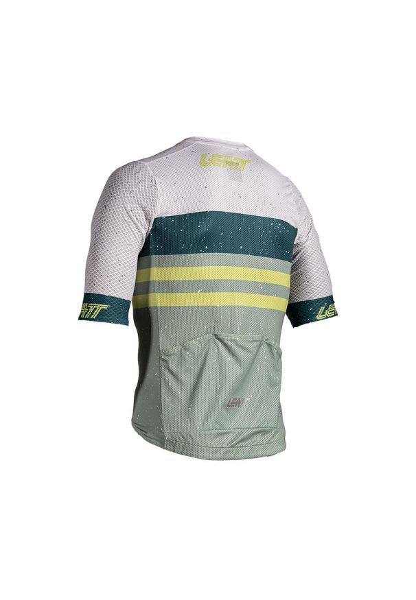 LEATT - Koszulka rowerowa męska Leatt Jersey MTB Endurance 6.0. Kolor: niebieski. Materiał: jersey