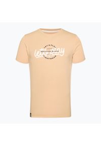 GROUND GAME - T-shirt męski Ground Game Play. Kolor: brązowy