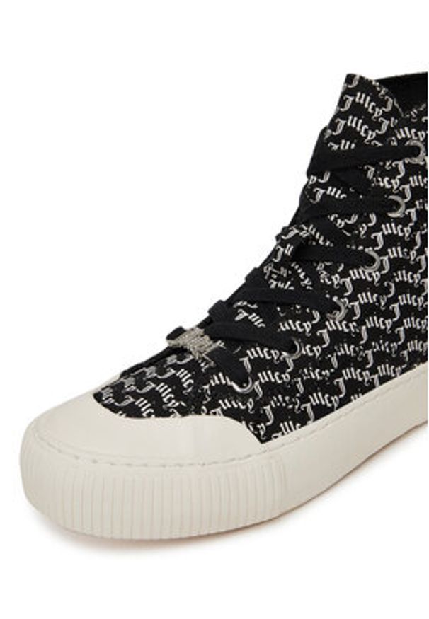 Juicy Couture Trampki VSJU004 Czarny. Kolor: czarny. Materiał: materiał