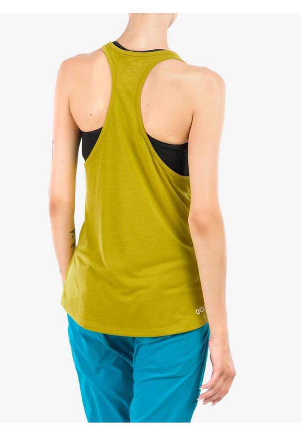 OCUN - Top wspinaczkowy damski Ocun Fionna Top. Kolor: zielony, żółty, wielokolorowy. Sport: wspinaczka