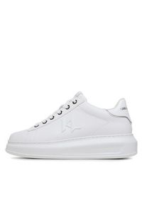 Karl Lagerfeld - KARL LAGERFELD Sneakersy KL62515 Biały. Kolor: biały. Materiał: skóra #3