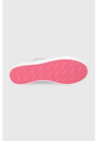 Tommy Jeans tenisówki EN0EN01673.ACM.FLATFOR damskie kolor beżowy. Nosek buta: okrągły. Zapięcie: sznurówki. Kolor: beżowy. Materiał: bawełna, guma. Obcas: na platformie #4