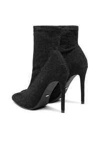 DeeZee Botki KL-HT6933-1 Czarny. Kolor: czarny. Materiał: materiał #6